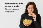rappresentazione soggetto affetto da fame nervosa