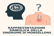 rappresentazione simbolica della sindrome di Morgellons